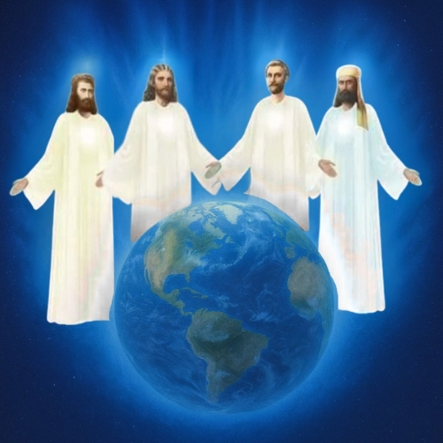 Les Maîtres Ascensionnés Sananda Mère Marie Saint-Germain qui nous accueillent nous guident nous élèvent nous enseignent