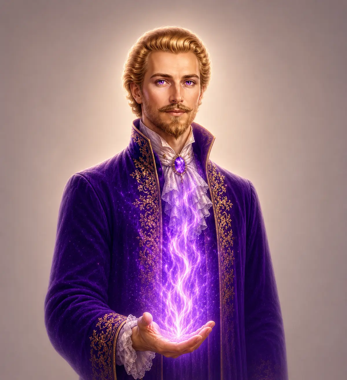 Maître Saint-Germain et sa flamme violette